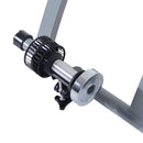 Rullo per Bicicletta Pieghevole per Allenamento in Casa Argento e Nero 