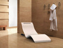 Lettino Chaise Longue Riscaldata da Esterno Giardino Seduta a Terra Arkema Serendipity Hybrida Bianca