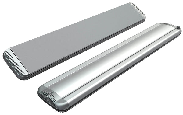 acquista Chauffage Électrique Infrarouge 195x20,1x5,8 cm Plafond 3200W en Aluminium Moel Hot-Top Argent