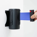 Tendinastro da Parete 4 m con Clip di Chiusura Nastro Blu