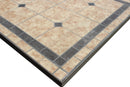 Tavolo Rettangolare Nereo 160x90x74 h cm in Acciaio Tortora