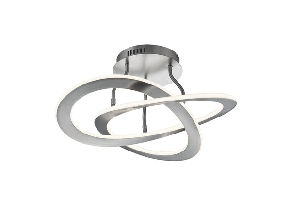acquista Plafonnier LED d'intérieur en métal nickel mat