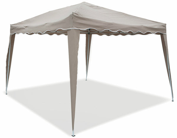 Tonnelle de jardin extensible 3x3 m Soriani Tenerè Tortora online