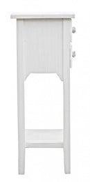 Mobiletto Blanc 2 Cassetti in Legno