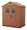 Abri de jardin pour outils 190x122x221 cmin Evotech+ Keter Darwin 6x4 Marron