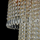 Lampadario Royal Classic in Metallo Cascade Oro Antique