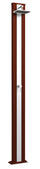 Douche De Jardin Solaire Extérieure 30L Mélangeur Arkema Spring S Bande Inox Doré Van Gogh