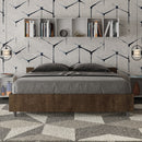 Letto Matrimoniale Nuamo Noce Varie Misure