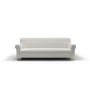 Copridivano Elasticizzato in Poliestere e Cotone Fashionable Panna