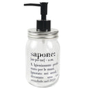 Dispenser Sapone Liquido 380 ml in Vetro VdE Tivoli 1996 Trasparente