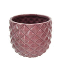 Set 2 Contenitori Decorativo Ø 154 H 12,5 cm Rombi