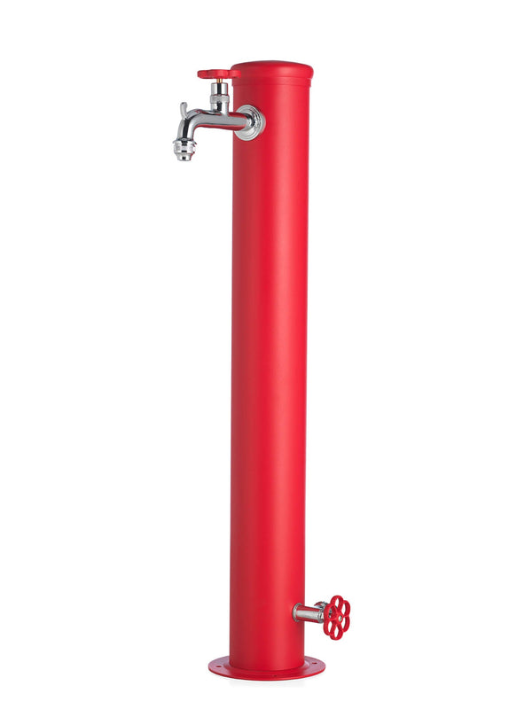 Fontana da Giardino con Doppio Rubinetto Belfer 42/ARRF Rosso acquista