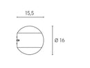 Applique da Esterno a LED 11W+11W 4000K Sovil Grigio