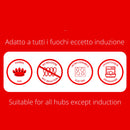 Bistecchiera Antiaderente 1 Manico 26x36 cm Olympia Hard Cook