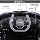 Macchina Elettrica per Bambini 6V con Licenza Bentley Nera