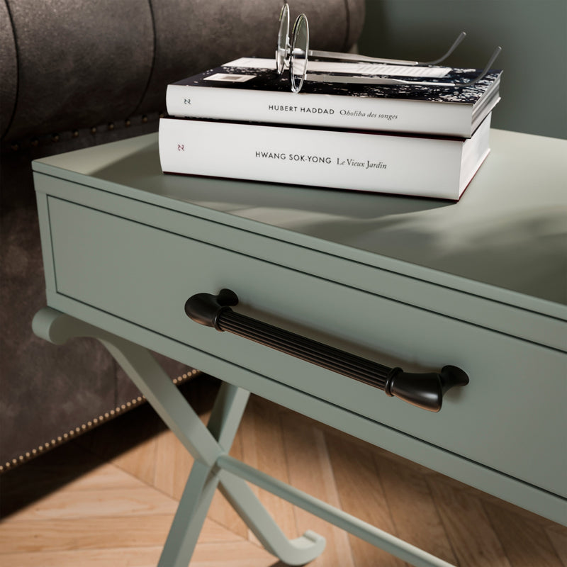 Set 20 Maniglie per Mobili 224 mm in Alluminio Emuca Suez Nero