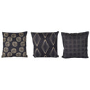 Set 3 Cuscini Decorativi 45x45 cm in Poliestere VdE Tivoli 1996 Mondrian 