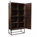 Mobile Harvey 96x46x182 h cm in Legno Marrone
