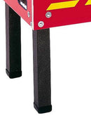 Calciobalilla in Mdf Rosso con Aste Rientranti Garlando G-500 Weatherproof