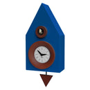 Orologio a Cucù da Parete 20X36X13Cm Pirondini Italia Dark Blu Chiaro