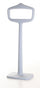 Cintre d'extérieur 48x117 cm en résine Arkema Bobo Ruby