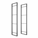 Struttura per Scaffale Lader H1150 Verniciato Nero Acciaio Emuca