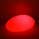 Lampada 12 Led Multicolor 40x30x15 cm in Polietilene Bianca