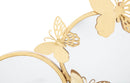 Pannello da Muro Farfalla Mirror 89,5x4,5x45,5 cm in Ferro