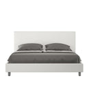 Letto Matrimoniale Naspy Bianco Varie Misure