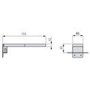 Applique Led per Specchio da Bagno Sagitarius 40 mm a Luce Fredda 5 Pezzi Tecnoplastica Emuca
