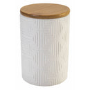 Set 3 Barattoli Ø10x15 cm 850 ml in Ceramica VdE Tivoli 1996 Geometrie