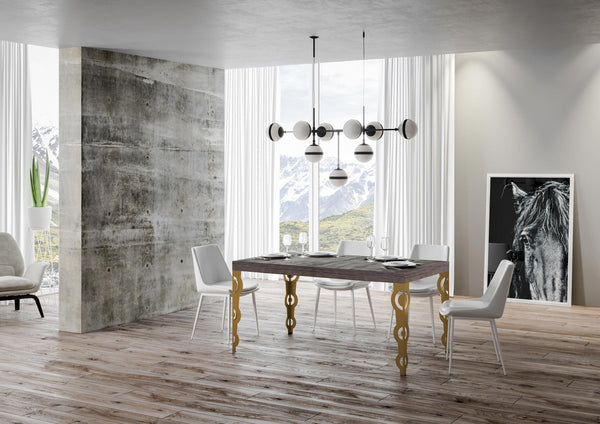 Tavolo Allungabile 180-284x90x77 cm Karamay Noce online