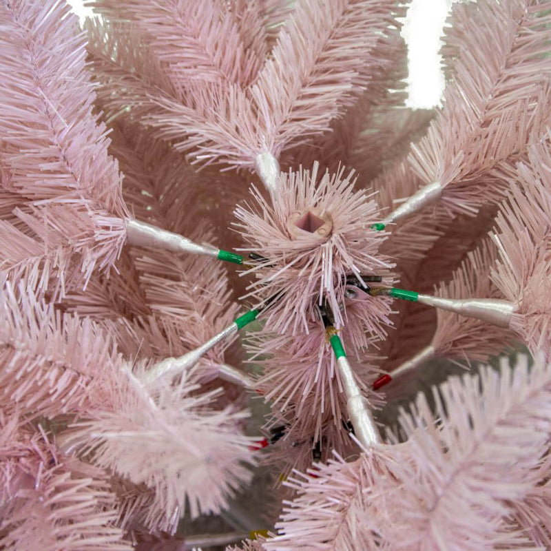 Albero di Natale Artificiale Adami Maiella Rosa Varie Misure