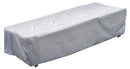 Telo Copertura per Lettino Prendisole 200x75x45 cm in Poliestere Grigio