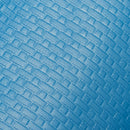 Tappeto per Yoga Fitness 173x61 cm Spessore 8 mm Blu
