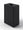 Pattumiera a 1 Scomparto da 45 L 44x28x63 cm con Contenitore Interno in Acciaio Verniciato Nero
