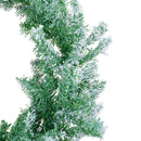 Ghirlanda di Natale Artificiale 2,9m Ramo di Albero Innevato in PVC