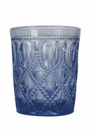 Set 6 Bicchieri Ø8,9x9 cm in Vetro Villa d'Este Home Tivoli Blu