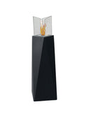 Camino a Bioetanolo da Pavimento 34,5x34,5x120 cm 1500W 1,2L Nairobi Nero 