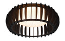Plafoniera da Interno a LED SMD in Tessuto Bianco