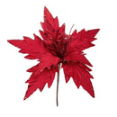 Set 12 Pick Stella Natale H35 cm Burghundy