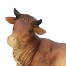 Natività resina set 11pz verde e rosso cm xh20