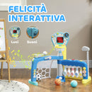 Gioco per Bambini  5 in 1 Calcio Basket Golf Baseball e Bowling    