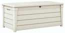 Baule Cassapanca da Esterno 145x60,3x69,7 cm in Resina Keter Pool Box 120G Bianco