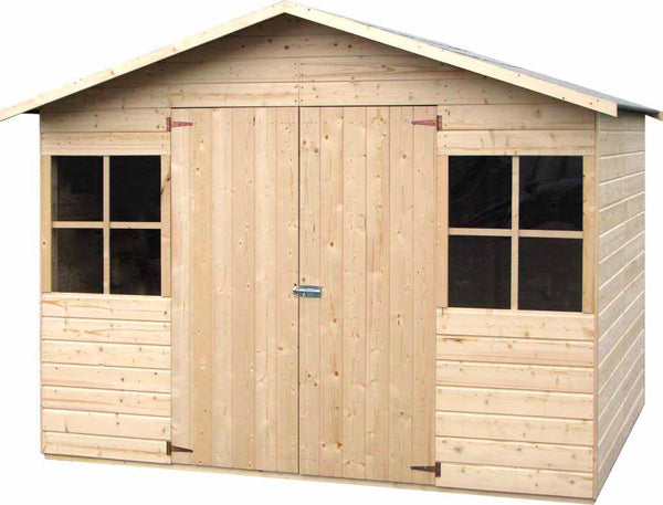 Abri de jardin pour outils 2,89x2,02m avec parquet en sapin Lopun 12mm prezzo