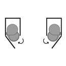 Pattumiera Differenziata per Anta 13 Litri in Plastica Emuca Grigia