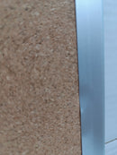 Lavagna con Fondo in Sughero 200x100 cm in Alluminio Silver Seconda Scelta