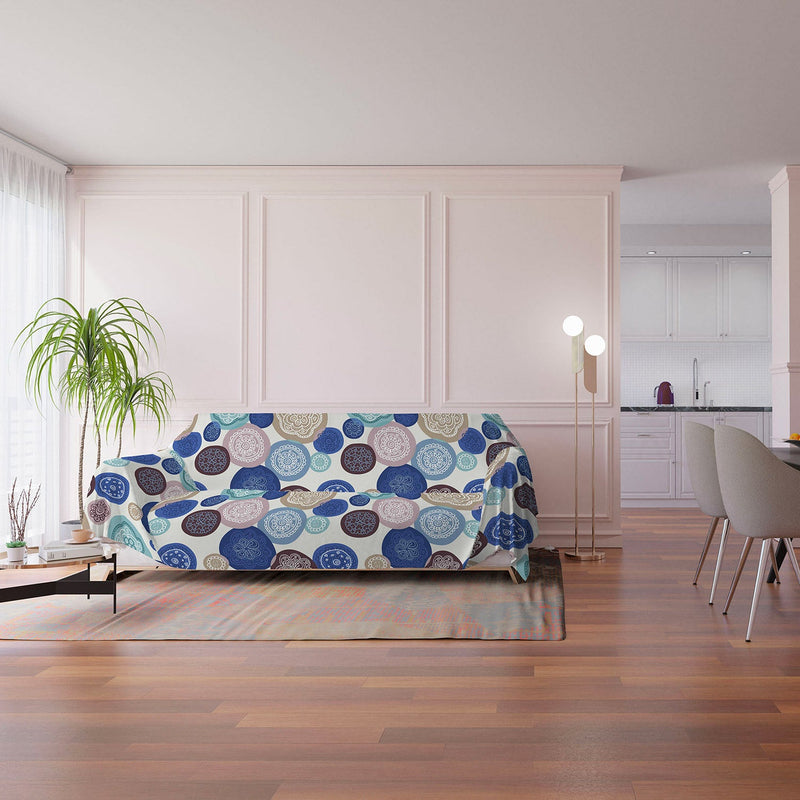 Telo Arredo Copritutto Copridivano in Microfibra Murrine Varie Misure