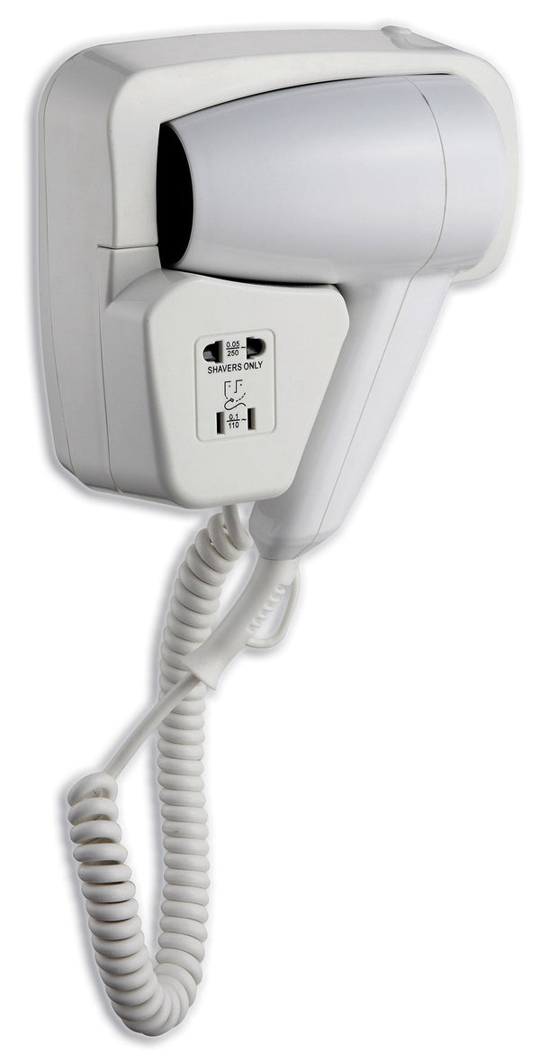 sconto Tiroir Pistolet Sèche Cheveux 1200W Vama Viento Shaver Blanc