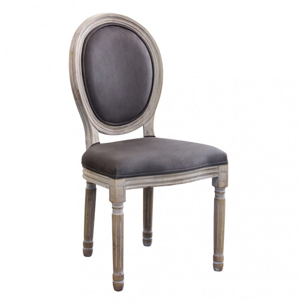 prezzo Chaise Constance 48x46x96 h cm en Velours Tortora